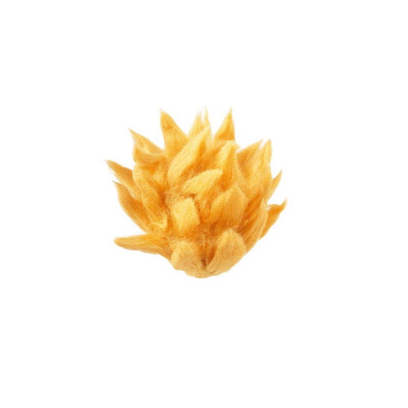 Miccostumes باروكه ميككوستومز للرجال بأسلوب الأنمي مصنوعة من شعر صناعي بحجم واحد (ذهبي) - Image 4